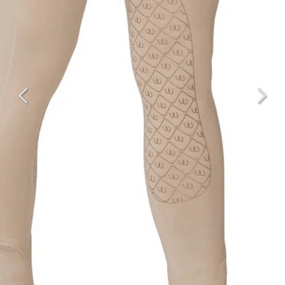 Women's Tan Riding Pants - Picture 4 of 6